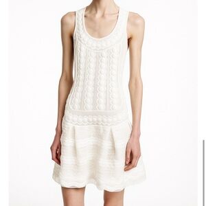 NEW NWT Chanel Runway White Black Dress 48